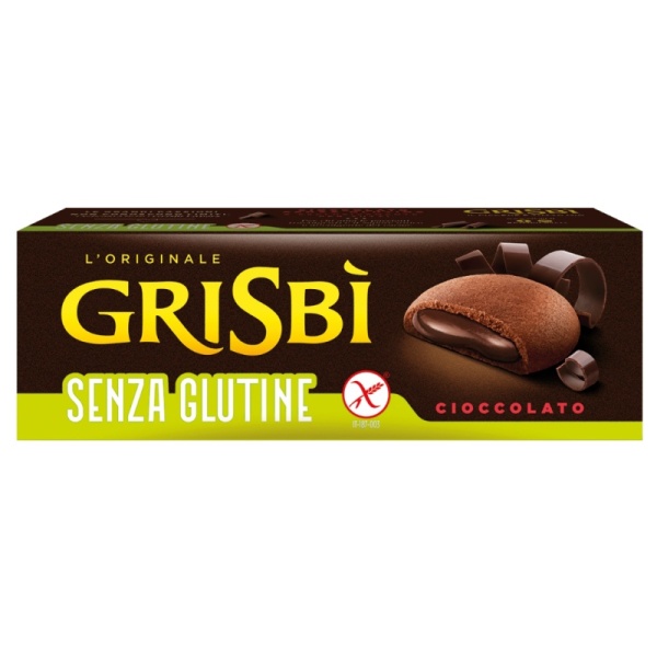 Gluten Free Chocolate Grisbi Italian Cookies Biscuits Vicenzi 150g